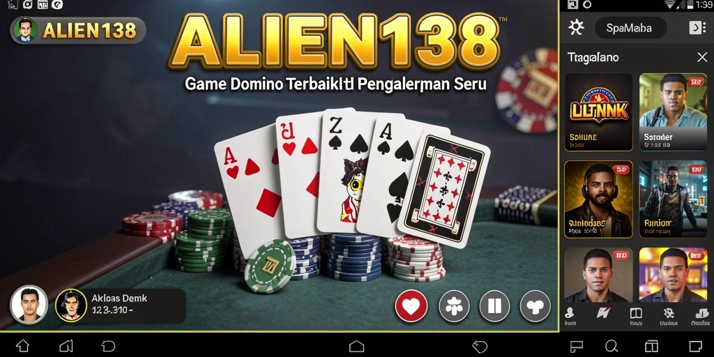 Tampilan gameplay ALIEN138 yang interaktif dan seru.