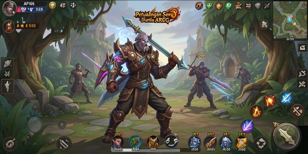 Tangkapan layar menunjukkan aksi pertempuran seru di <strong>API66</strong>.