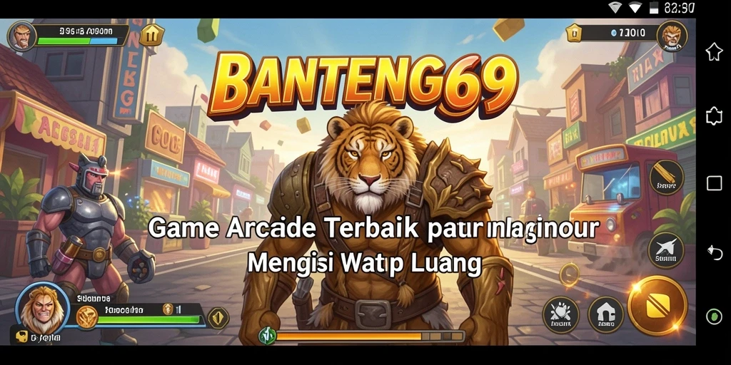 Tampilan gameplay seru dan menantang dalam BANTENG69.