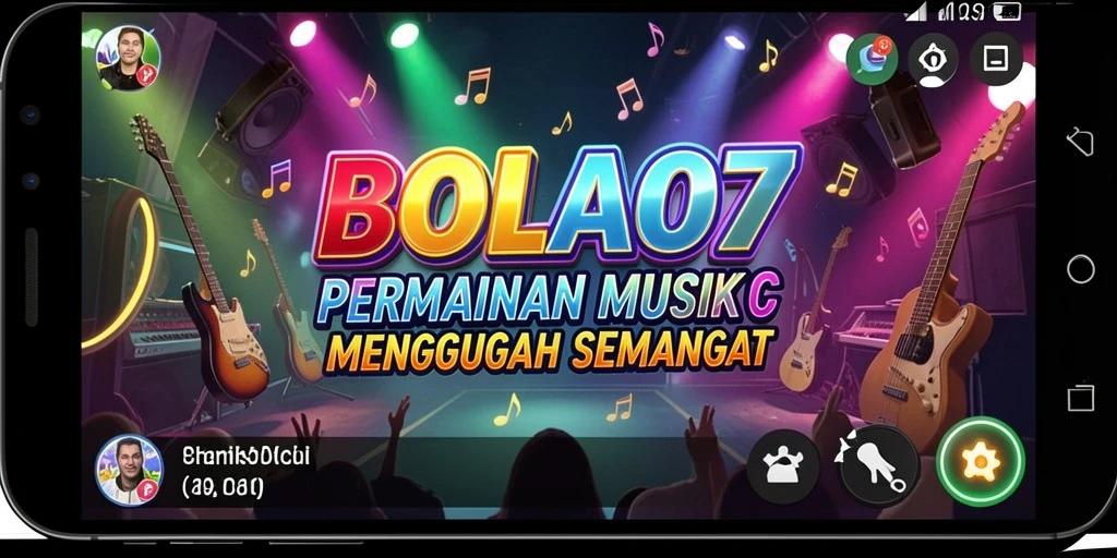 Tampilan gameplay BOLA07 yang mengasyikkan dan penuh warna.