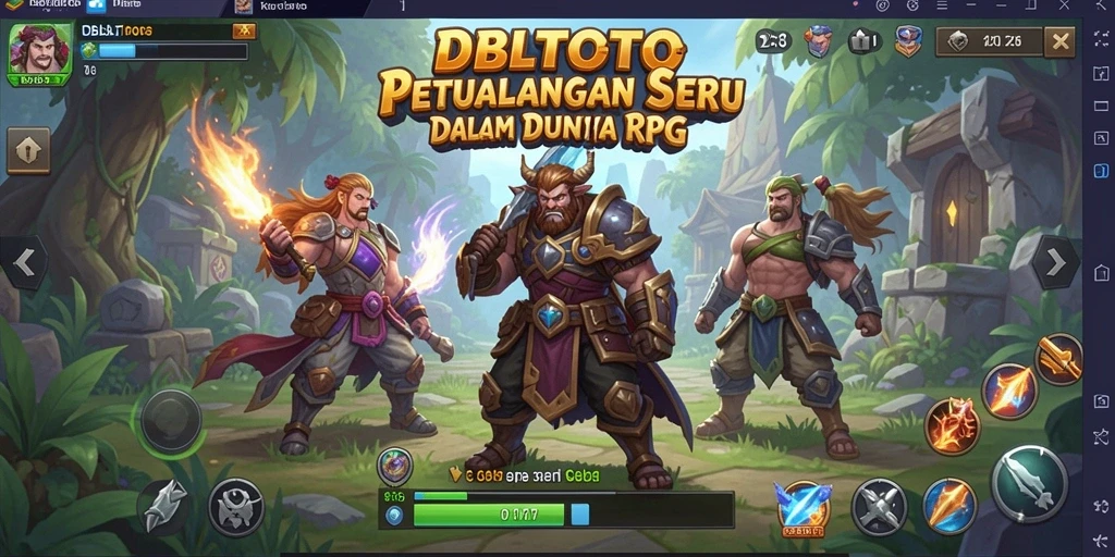 Gameplay seru di dunia fantasi DBLTOTO.