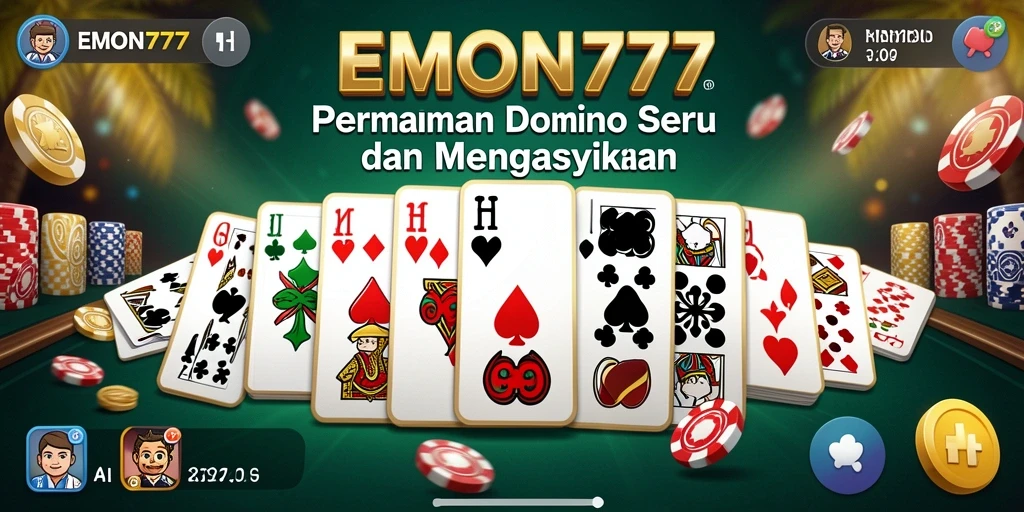 Tampilan gameplay seru dan interaktif dalam EMON777.