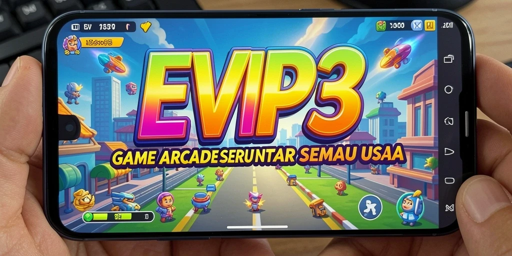 Tampilan gameplay seru dan menantang di EVIP3.