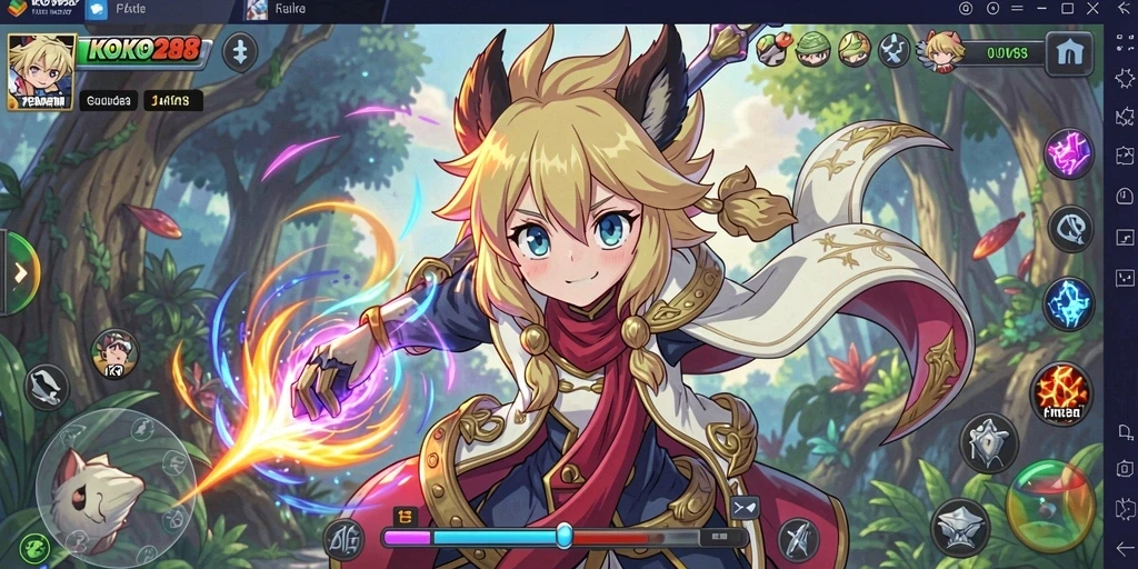 Gameplay seru dan interaksi karakter yang menakjubkan di KOKO288.