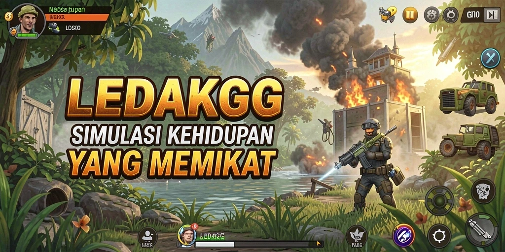 Gameplay menarik di <strong>LEDAKGG</strong> dengan simulasi kehidupan yang mendalam.