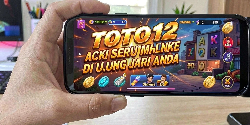 Screenshot utama TOTO12 menampilkan aksi gameplay yang mendebarkan.