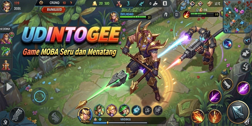 Tangkapan layar gameplay strategis UDINTOGEL yang menegangkan.