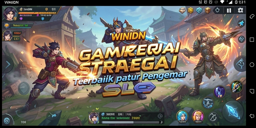 Gameplay seru dalam WINIDN dengan elemen strategi yang mendalam.