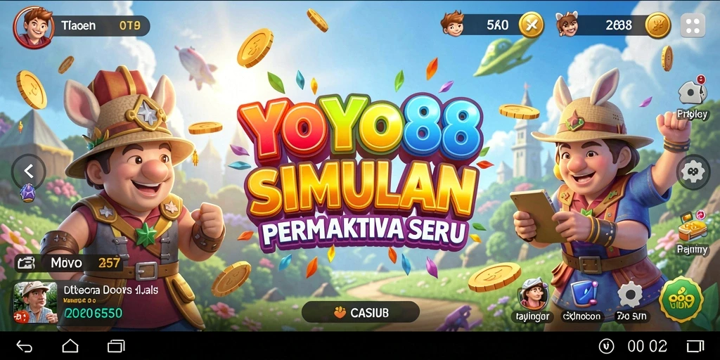 Tampilan gameplay seru dan interaktif dari YOYO88.
