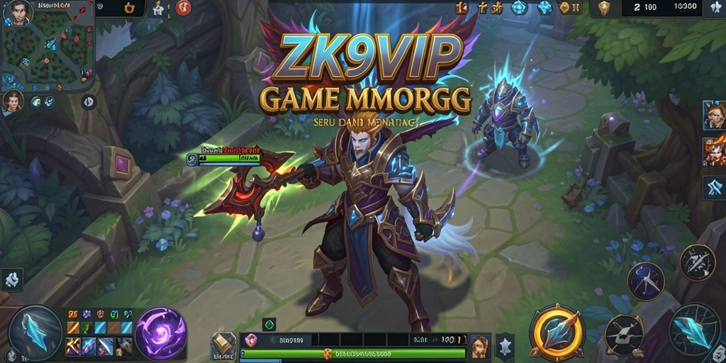 Tampilan gameplay seru di dunia fantasi ZK9VIP.
